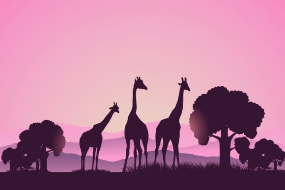 Animal Giraffe on African Safari: A Creative Asset Guide