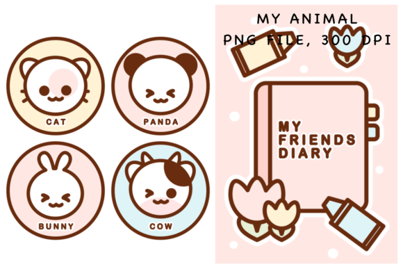 Brighten Your Creative Projects with My Animal Sticker