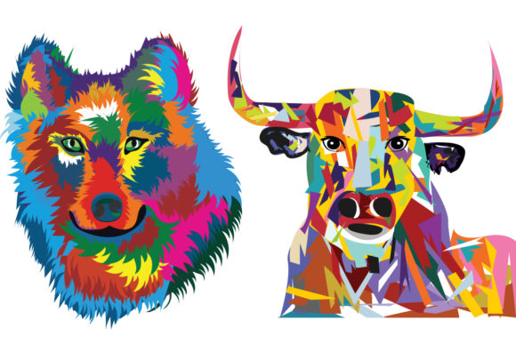 Color Dripping Animal: Unleashing Bold, Artistic Embroidery