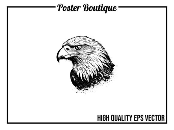 Eagle Wild Animal Vector EPS: Capturing Majestic Power in Your Designs