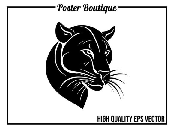 Panther Wild Animal Icon Vector EPS: A Powerful Design Asset