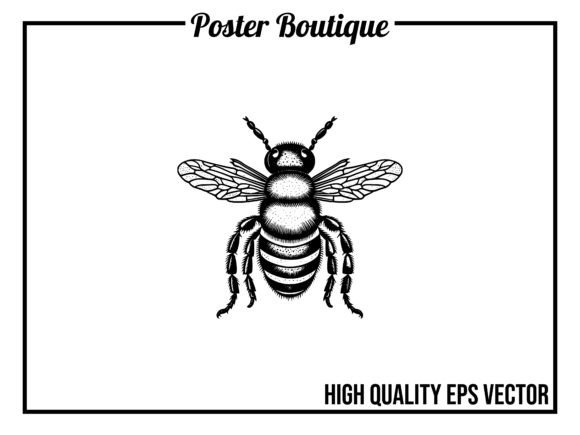 Unleash Creativity with Bee Wild Animal Vector EPS