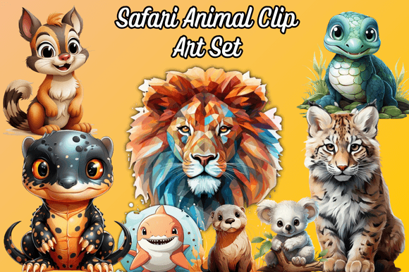 Unleash Your Creative Potential with Safari Animal Clip Art